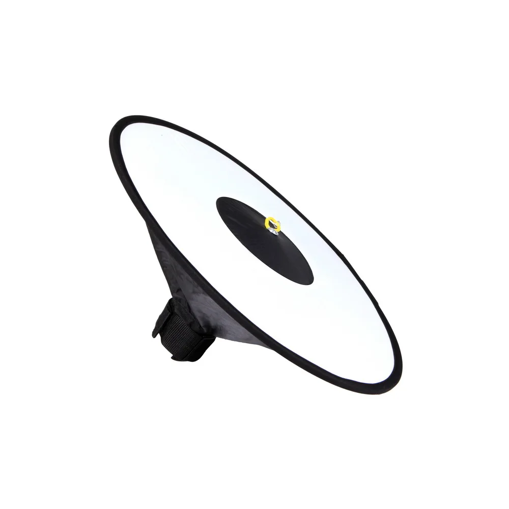 Складной диффузор Meking 45 см/17 дюймов для фотовспышки Speedlite Studio Catch Lights легкое