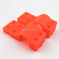 2pcspack j121 red plastic slj 7 coreless motor holder for our 716 motor 2mm fixed aperture diy free shipping russia
