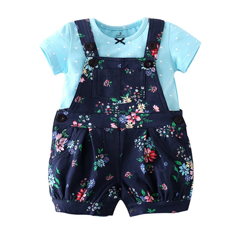 НОВЫЕ комплекты одежды для маленьких девочек, bebes летние шорты для новорожденных детей, одежда пояс для футболки для мальчиков штаны, 2 предмета, Прямая поставка