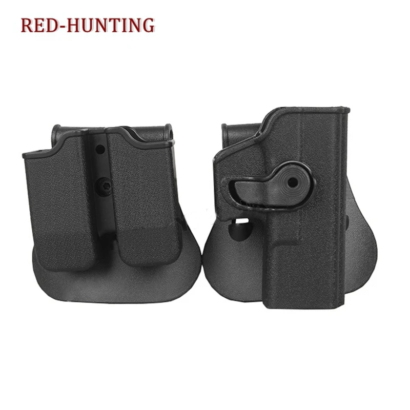 Glock 17 19 быстрый выпуск IMI Style Roto RH кобура для пистолета двойной мешочек