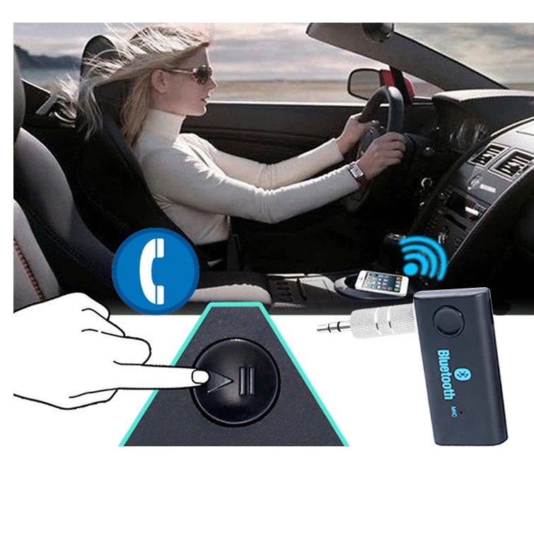 Беспроводной музыкальный приемник адаптер Bluetooth 3 5 мм потоковая передача
