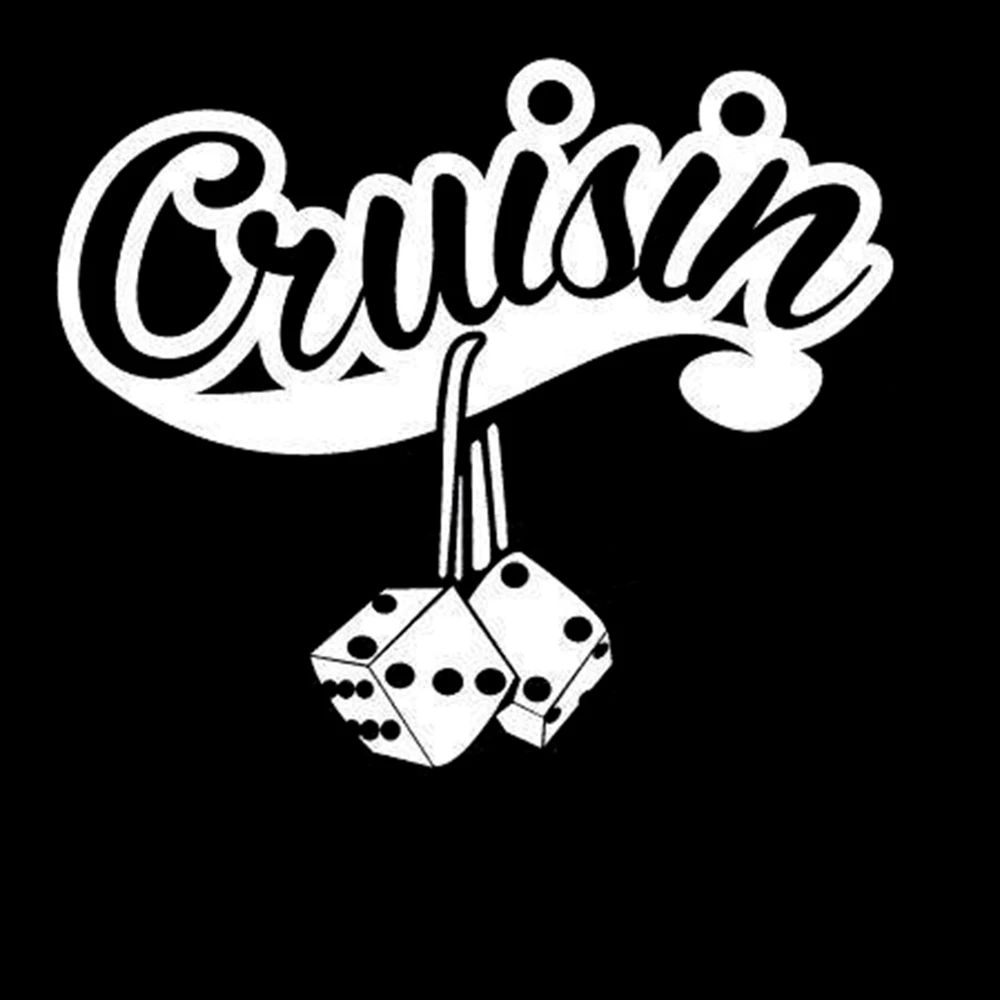 Для CRUISIN DICE JDM наклейка для автомобиля Decal Car Drift Turbo Euro Fast Vinyl | Автомобили и