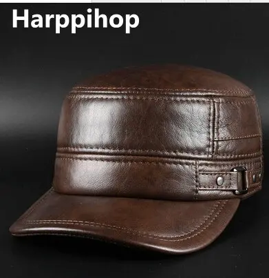 Мужская бейсболка из натуральной воловьей кожи весна 2020|baseball cap hat|hat newbrand caps hats |