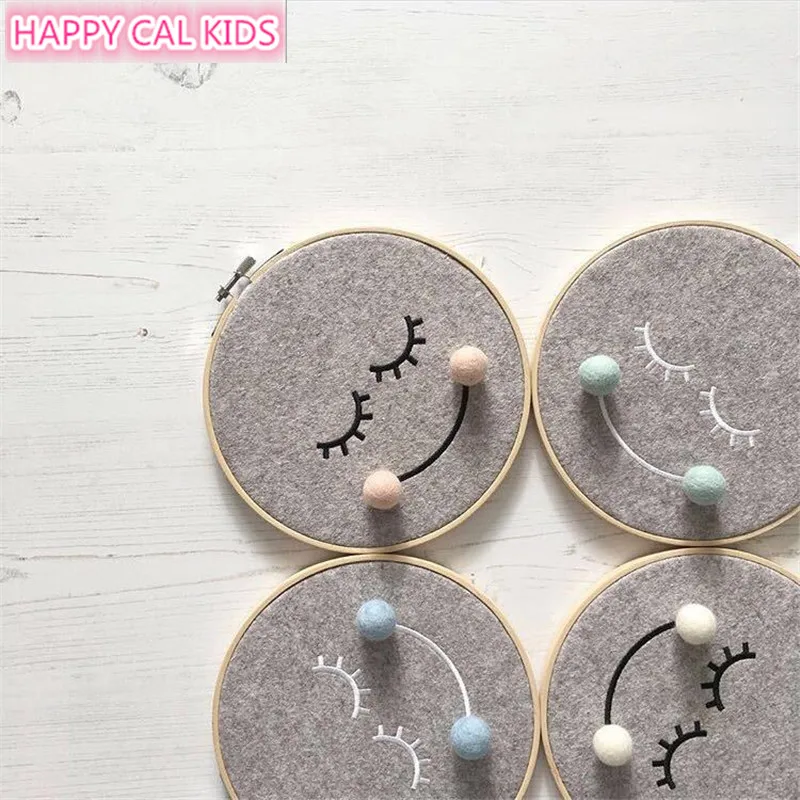 INS New Smile войлочное украшение для детской комнаты палатки реквизит фотографии