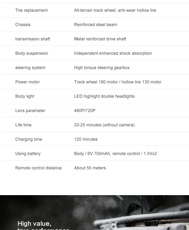 Радиоуправляемый автомобиль 1:16 внедорожный грузовик FY002B 2,4 GHZ 1/16 4WD SUV Pickup Trucks WiFi FPV 0.3MP автомобиль Camion WiFi RTR игрушки для снежного скалолазания
