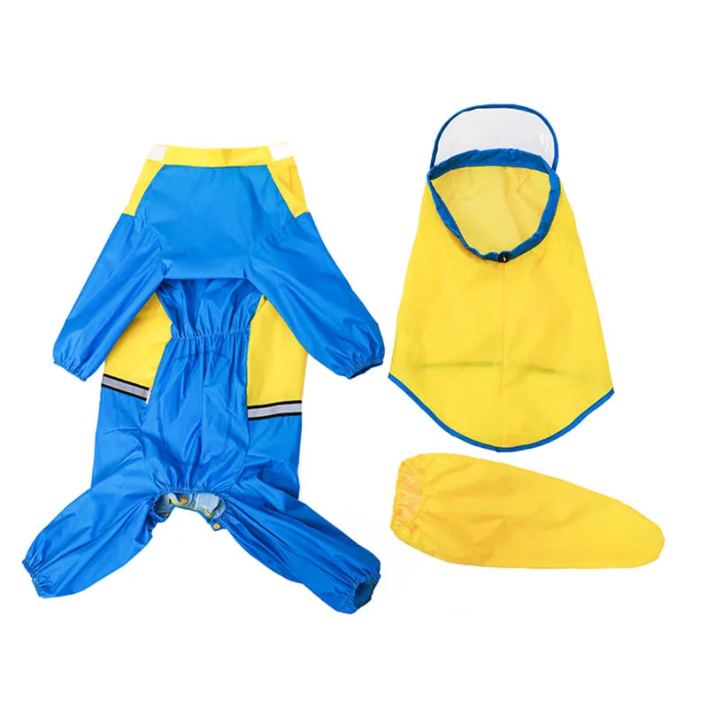 Большой плащ для больших собак золотистый Лабрадор-ретривер Хаски