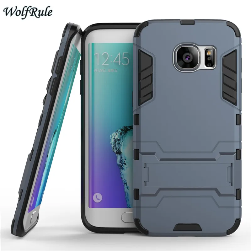 Чехол для samsung Galaxy S7 Edge чехол-подставка бампер жесткий чехол телефона G9350 &lt |