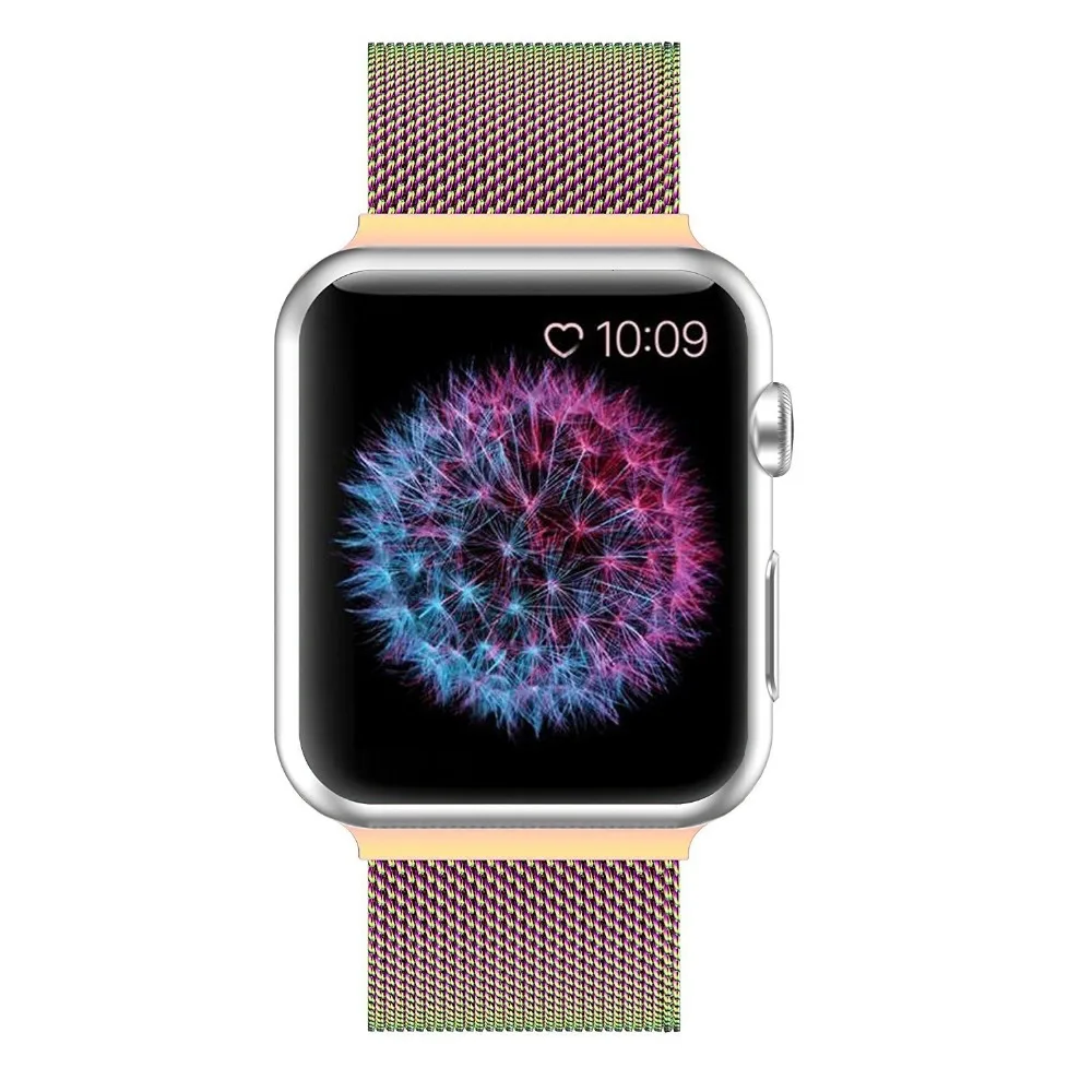 TORQUILA Миланский ремешок для наручных часов Apple Watch Series 4/3/2/1 38 мм/40 мм Нержавеющая сталь магнитный металлический ремешок для наручных часов iWatch, 42 мм/44 мм