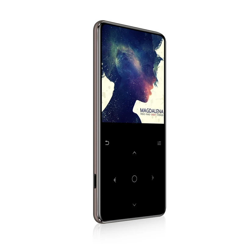 Metal Mp3 player bluetooth with Touch Screen Build in Speaker HIFI Music FM Radio sound recording Ebook | Электроника