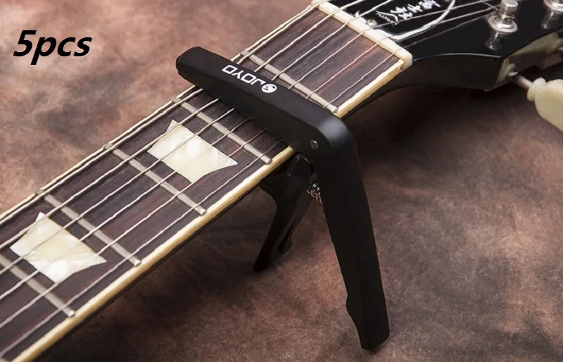 5 шт. пластиковые Capo стальные Быстросменные зажим для ключей Акустическая