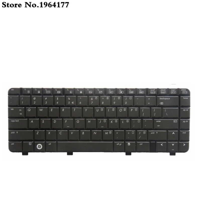 US для HP Pavilion DV4-1000 DV4-1103TX DV4-1020 1428 DV4-1100 английская клавиатура ноутбука черного цвета