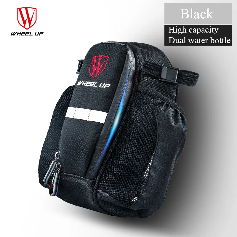 Велосипедная Сумка На Колесиках с двумя водными бутылками MTB дорожный велосипед