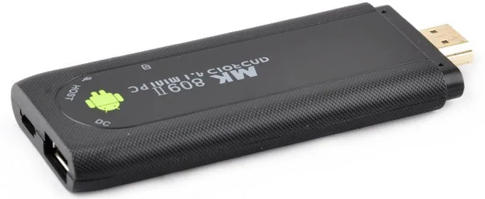 MK809II Android 4.2 bluetooth Mini PC TV Dongle Rockchip RK3066 1.6 ГГц Cortex A9 Dual Core DDR3 1 ГБ RAM 8 flash 3D ТЕЛЕВИЗОР