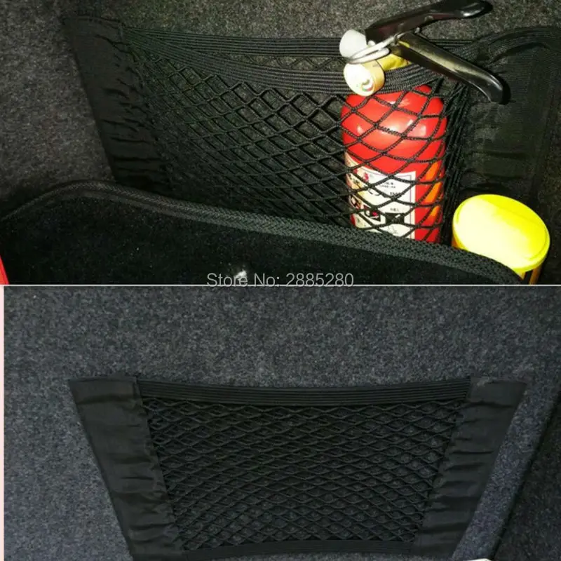 

Car Seat Storage Back Net Mesh Organizer Bag For jeep renegade wrangler grand cherokee Liberty Patriot Infiniti q50 FX35 G35 G37