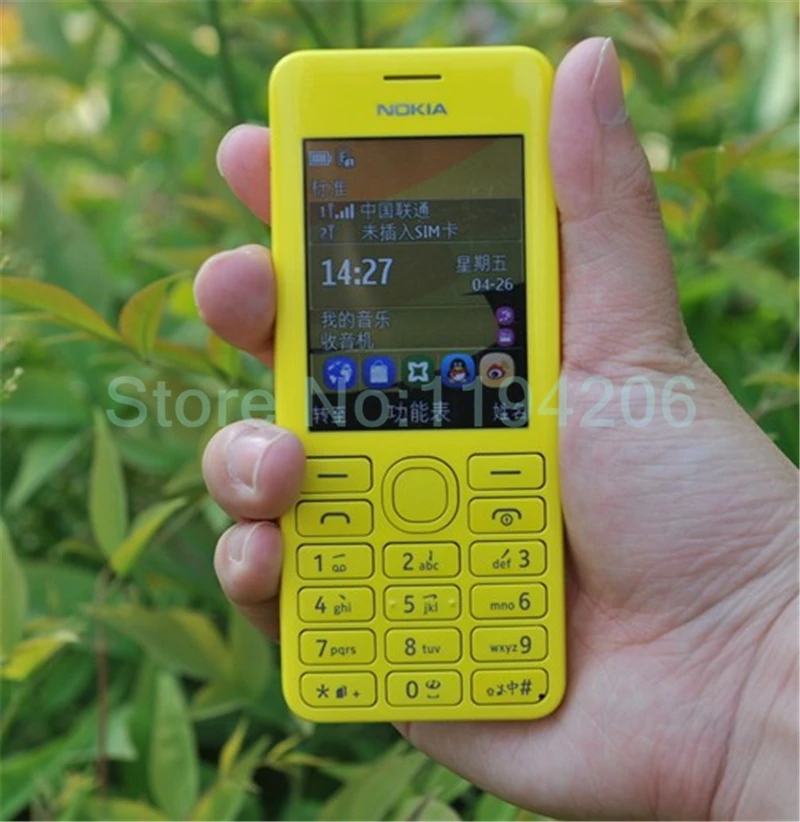 2060 Nokia 2060 2G GSM 1.3MP 1100mAh разблокированный дешевый Восстановленный сотовый телефон