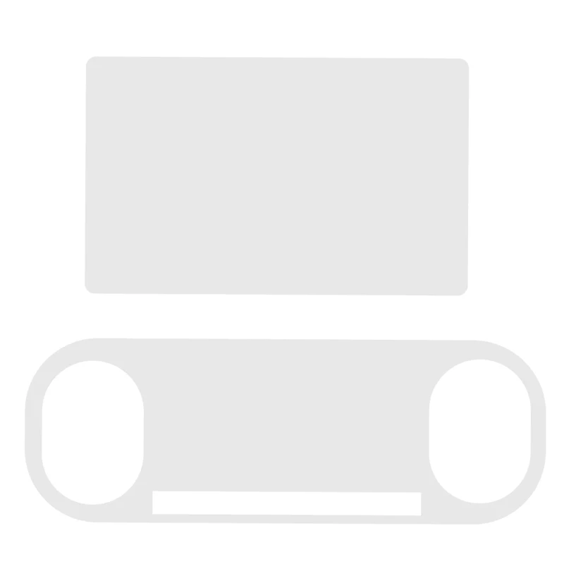 2 шт./лот защитная пленка для игрового плеера Защитная ЖК экрана спереди и сзади