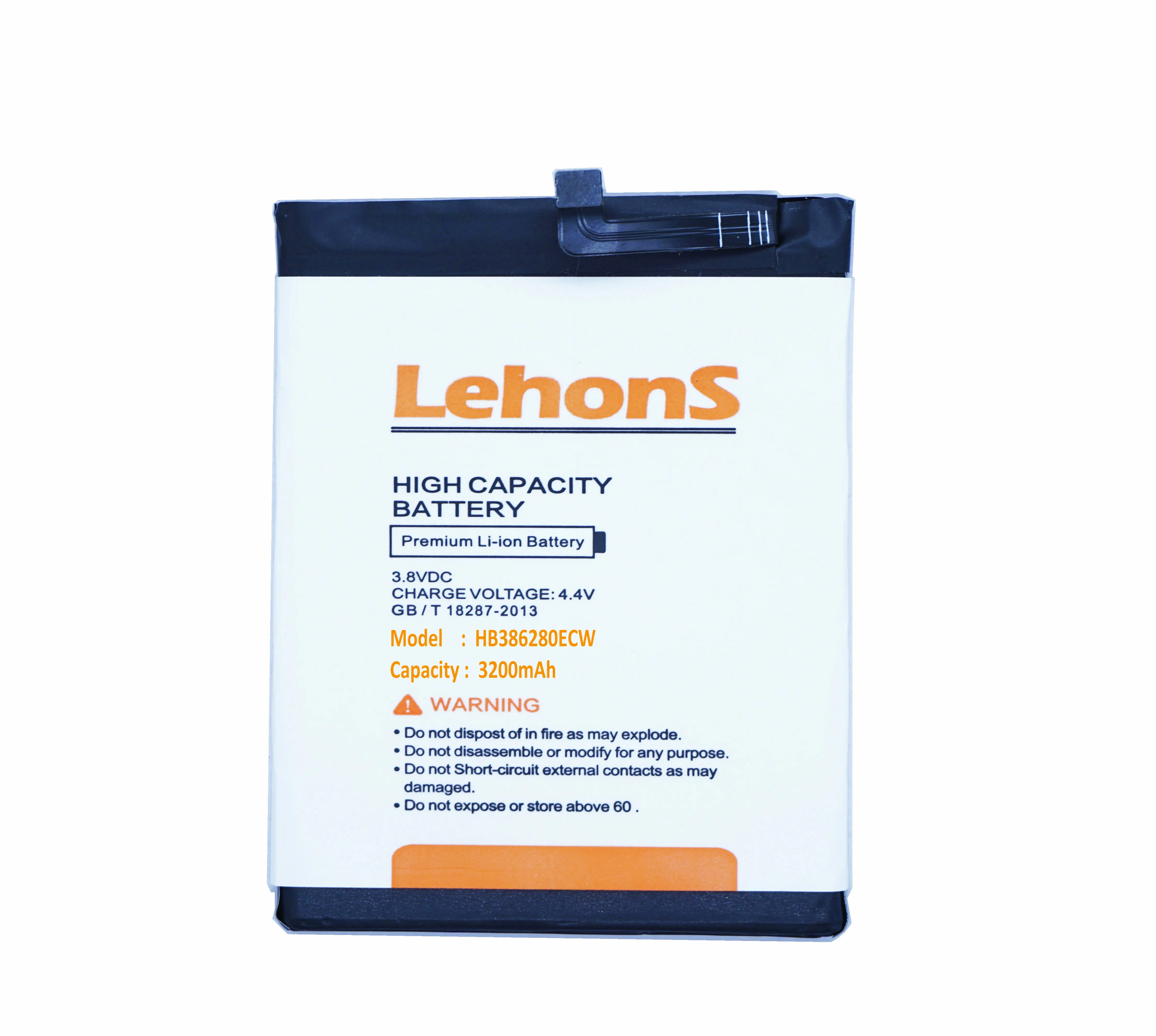 LehonS 1x новый HB386280ECW аккумулятор для мобильного телефона Huawei honor 9 P10 Ascend 3200mAh