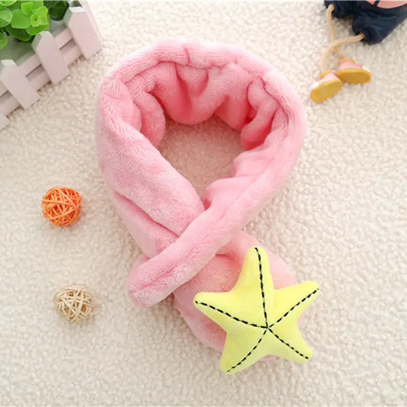 baby winter warm girls scarf kids children's rings stars thicker boys scarves 6 years | Тематическая одежда и униформа