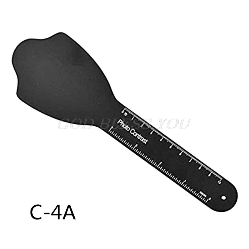 6 Size Dental Orthodontic Photographic Image Contrast Board Oral Cheek Black Plate Contrasters Autoclavable Lab Instrument