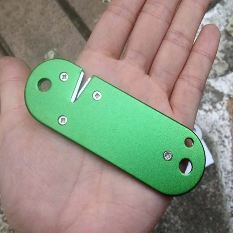 Edc gear TAD на открытом воздухе кемпинг супер-твердая Вольфрамовая сталь точилка для ножей портативный точильный камень походный инструмент EDC
