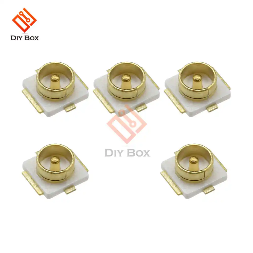 5 шт. IPX U. FL RF коаксиальный разъем SMD SMT крепление на печатную плату пайкой гнездо Разъемы антенны блок сиденье