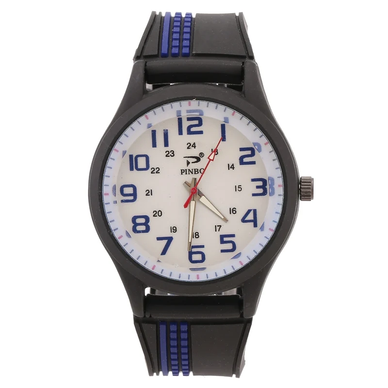 Горячая Распродажа силиконовые мужские спортивные военные кварцевые часы