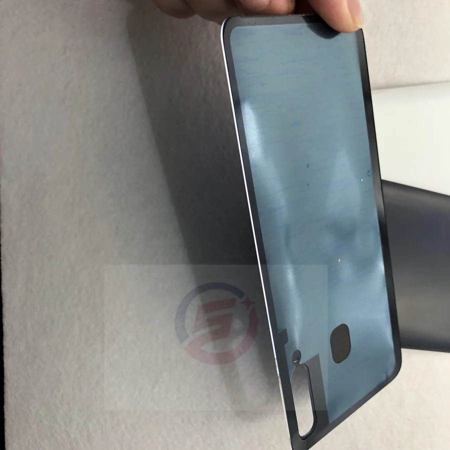 Задняя крышка корпуса для samsung Galaxy A50 A505 A505F A505FN A505DS Крышка батарейного отсека задняя дверь корпус A50 наклейка