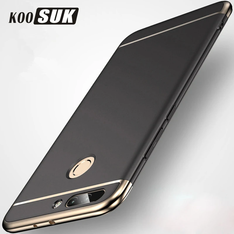 Huawei Honor V8 Чехол роскошный 3в1 полная защита модная обшивка корпуса задняя крышка