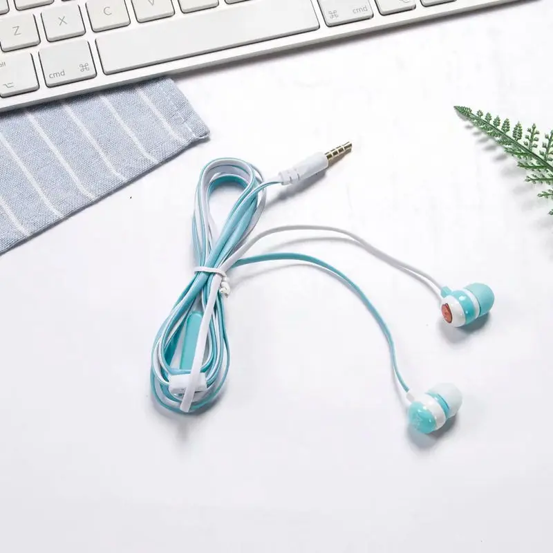 CHICLITS Cute Cartoon Single Dog Series Earphones 3.5MM With Mic Music Earplugs Storage Box For Phone MP3 Kids Student Gift | Электроника