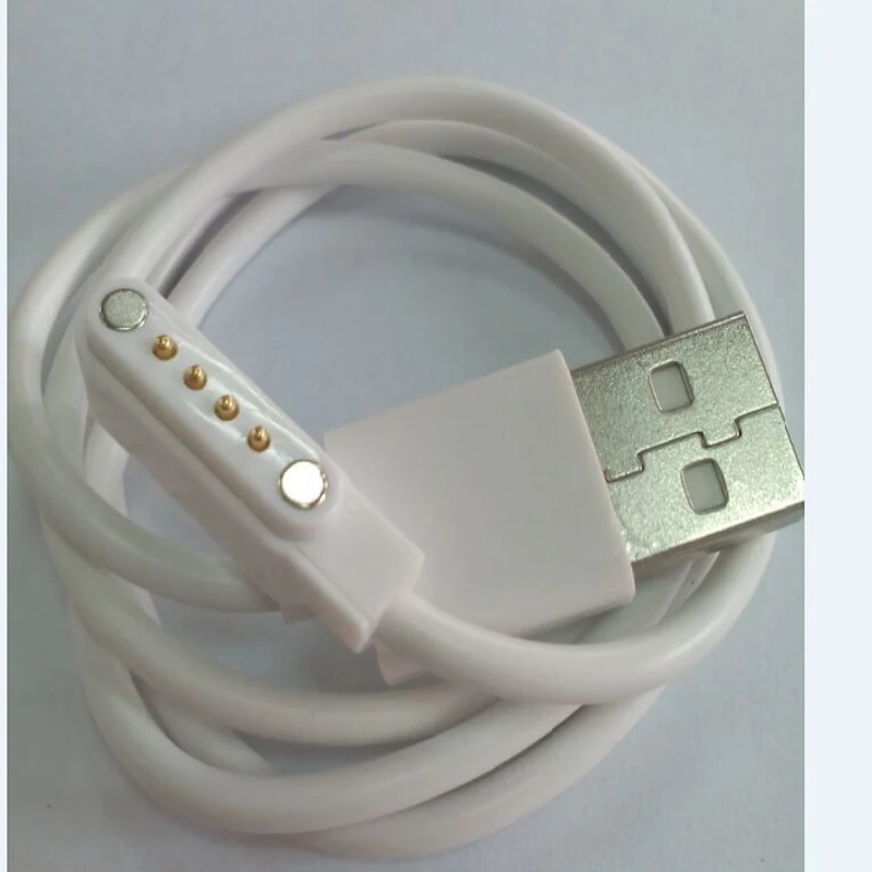 Magnet Charging Cable for Kids GPS Watch 4 PIN 4G USB Suit Q100 Q750S T88 A20 A20S TD05 V6G Q403 | Электроника