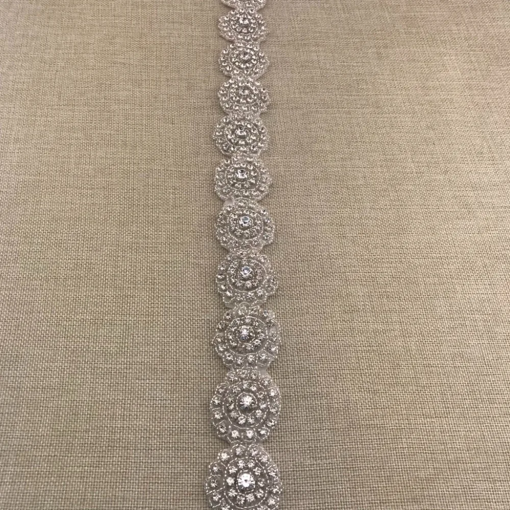 Amsoil WS113 Кристалл Rhinestone Аппликация отделка гладить на Свадебные Пояс кушак