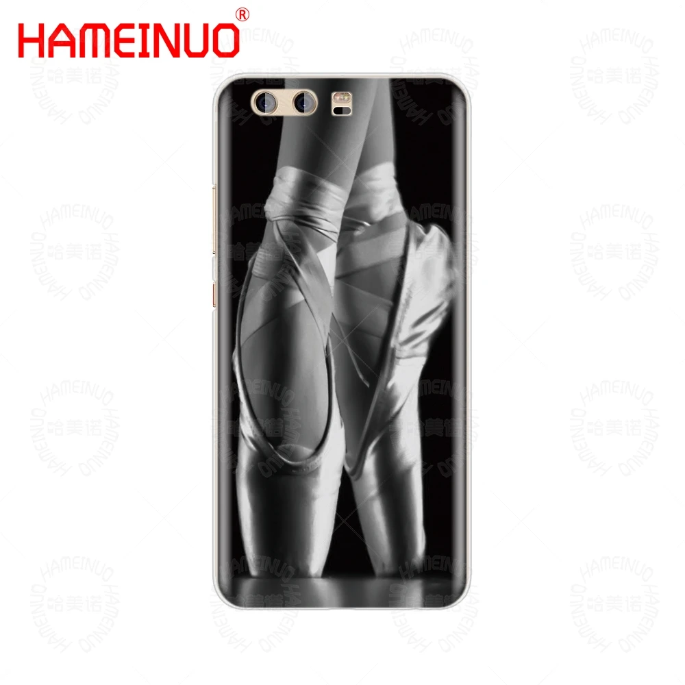 HAMEINUO балерина танцующая девушка тапочки чехол для телефона huawei Ascend P7 P8 P9 P10 P20 lite