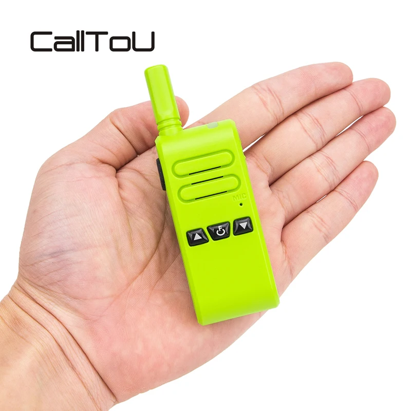 CallToU мини рация двухсторонняя радиосвязь PTT перезаряжаемая UHF частота для