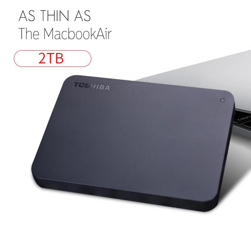 Toshiba портативный жесткий диск 1 ТБ 2 ноутбуки внешний Внешний USB3.0 HDD 5 Бесплатная