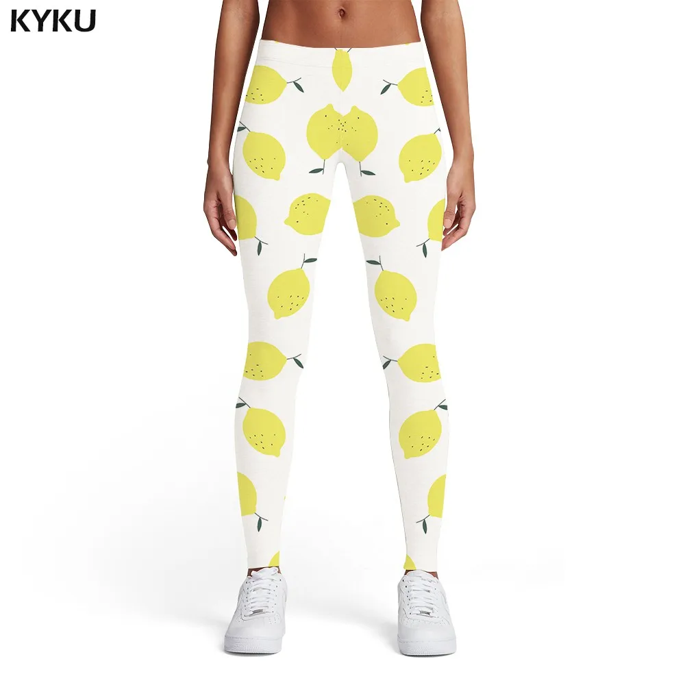 Ladies leggings09 Бренд KYKU, леггинсы с цветочным принтом, женские штаны с принтом Харадзюку, готические белые брюки из спандекса, сексуальные женские леггинсы, штаны, Повседневная мода - Цвет: Ladies leggings09