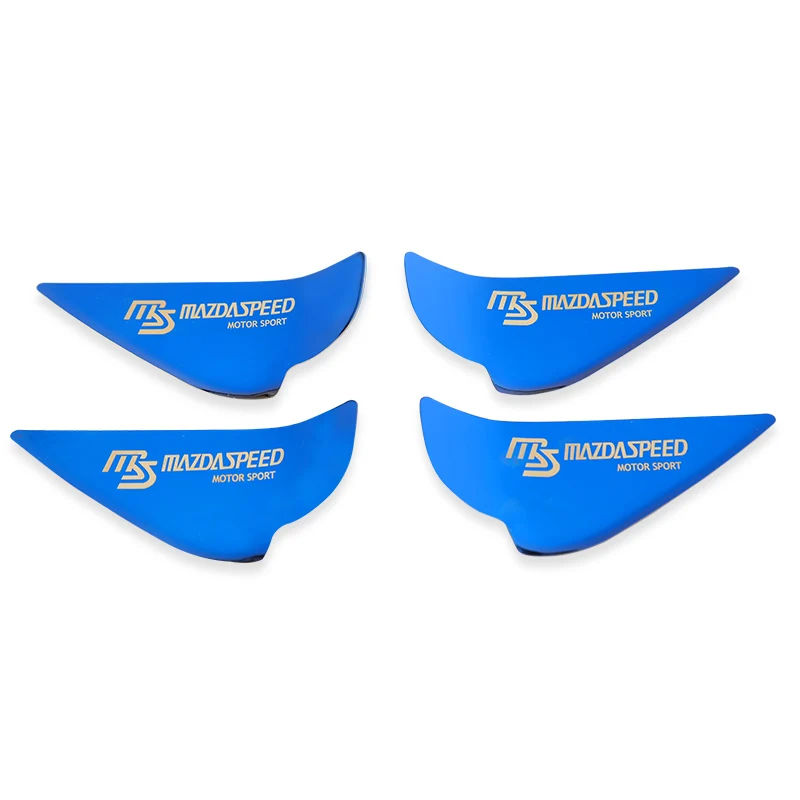 4 шт. внутренняя дверная ручка нержавеющая сталь декоративные блестки авто