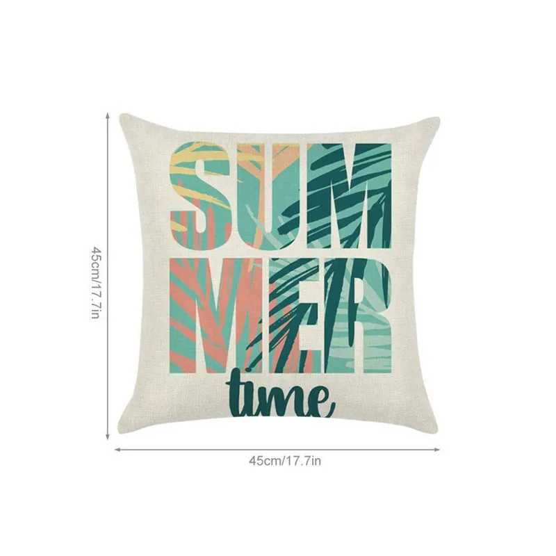 Тропическое растение зеленый лист тропический лес летний тематический чехол для