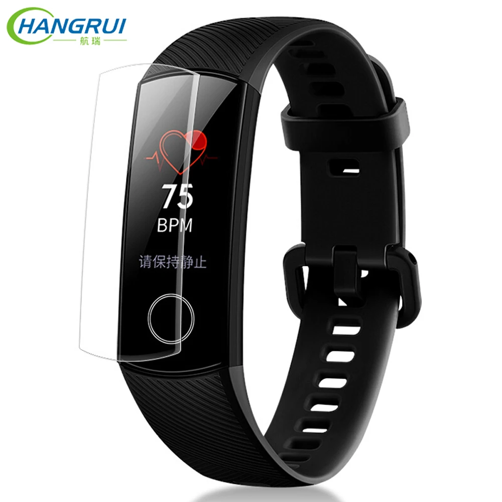 HANGRUI ультра прозрачный ТПУ Мягкий полноэкранный защитный чехол для huawei Honor Band 5 Смарт-часы Защитная пленка для Honor Band 4