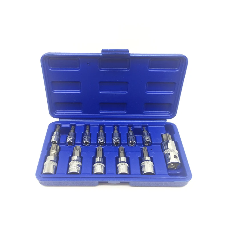 Mainpoint горячая Распродажа 13pc звездообразная звезда Набор торцевых гаек 1/4 3/8 и 1/2