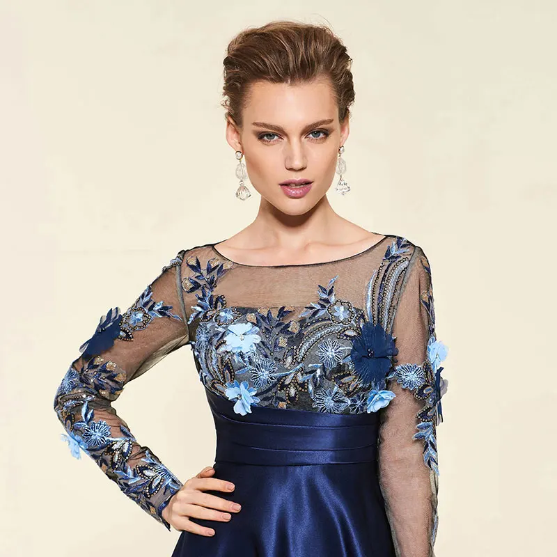 Женское вечернее платье на пуговицах Tanpell длинное ТРАПЕЦИЕВИДНОЕ ПЛАТЬЕ до пола