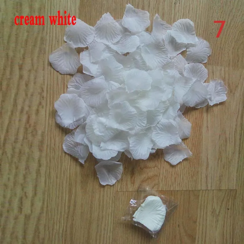 New Arrival Rose Petals 2000pcs Per Lot Artificial Wedding Party Bridal Shower Favor Centerpieces Confetti Vestido De Noiva |
