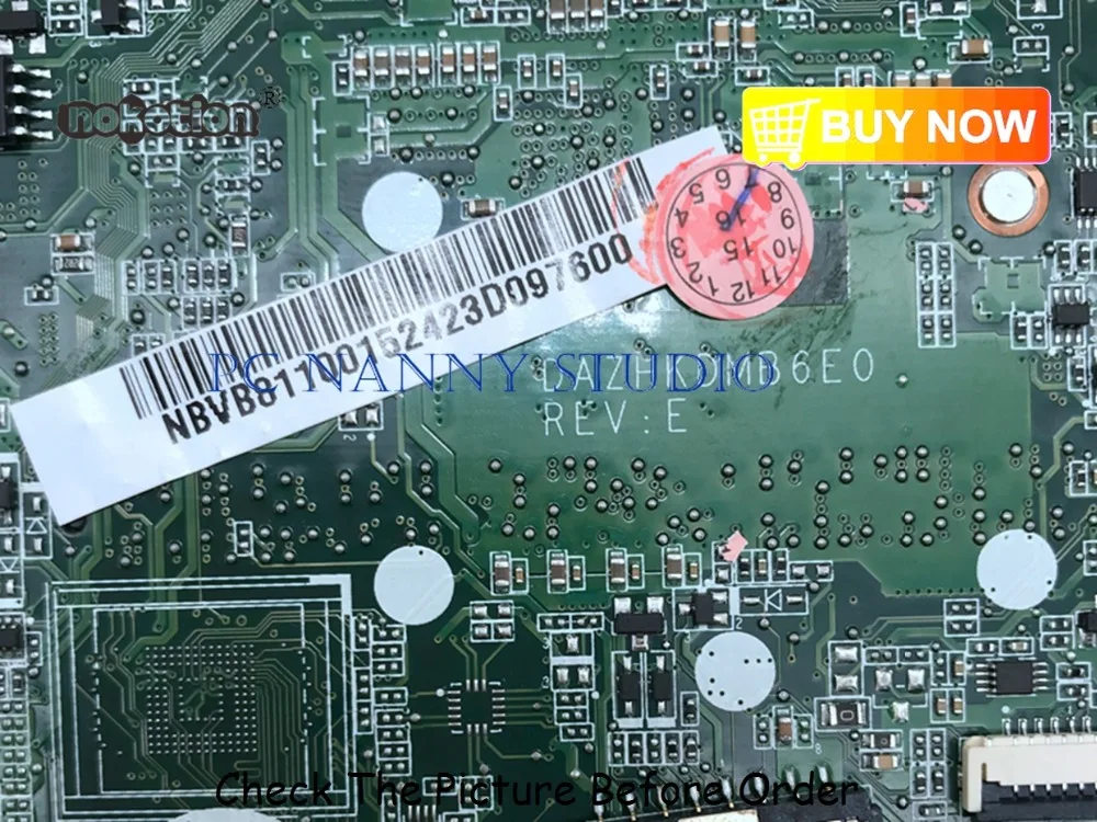 Материнская плата PANANNY NBVB811001 DAZHKDMB6E0 для Acer aspire материнская ноутбука DDR3