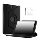 Умный чехол из искусственной кожи с поворотом на 360 градусов для Samsung Galaxy Tab S3 9,7 SM-T820 T825 T829 9,7, чехол для планшета + пленка + стилус