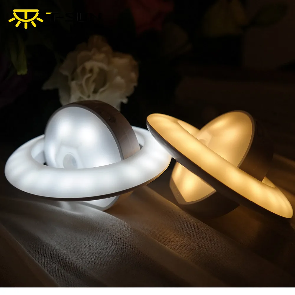 T SUNRISE светодиодный ночник датчик движения светодиодная лампа для внутреннего