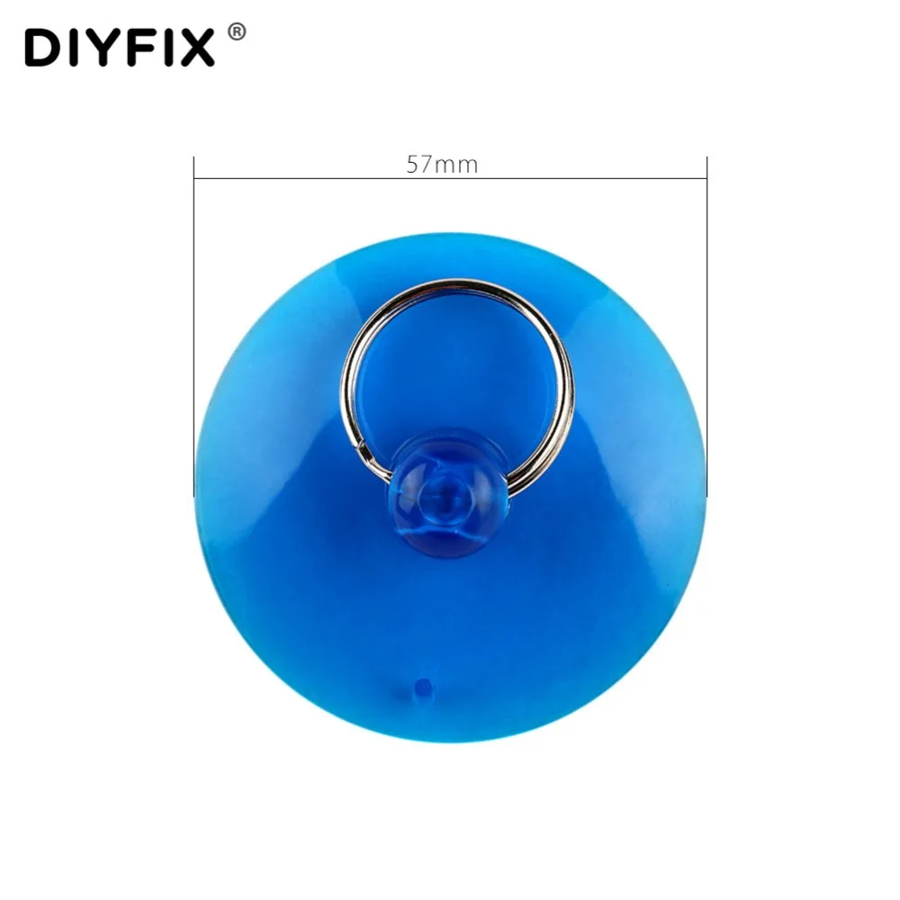 DIYFIX 5 шт сверхмощный открывалка на присоске с металлическим кольцом для ключей