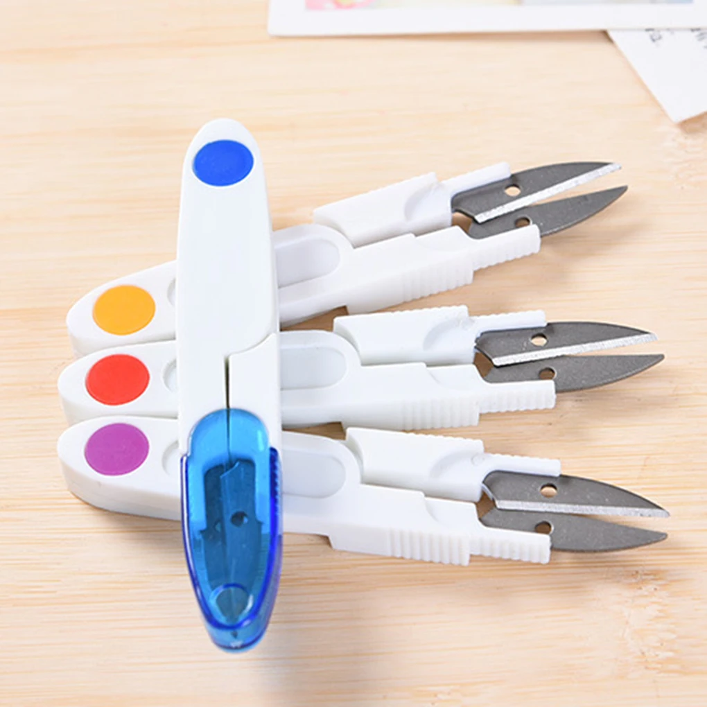 

1PCS Safety Mini Scissors Sewing Scissors Snip Thread Cutter Cutting Scissors Cross Stitch Craft Tool Tailor's Scissors