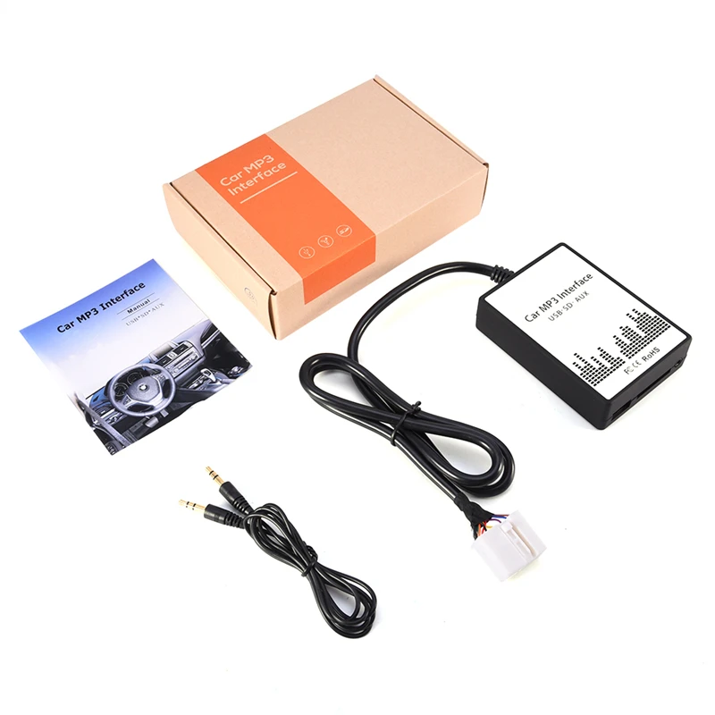 USB SD AUX Автомобильный цифровой Mp3 музыкальный адаптер cd-чейнджер для Mazda 2 3 5 6 SPD CX7 RX8 MPV интерфейс Автозапчасти автомобильные аксессуары