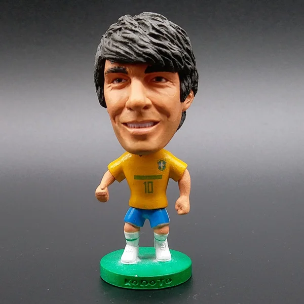 Soccerwe Бразилия Футбольная звезда прекрасные фигурки модель игрушки болельщики