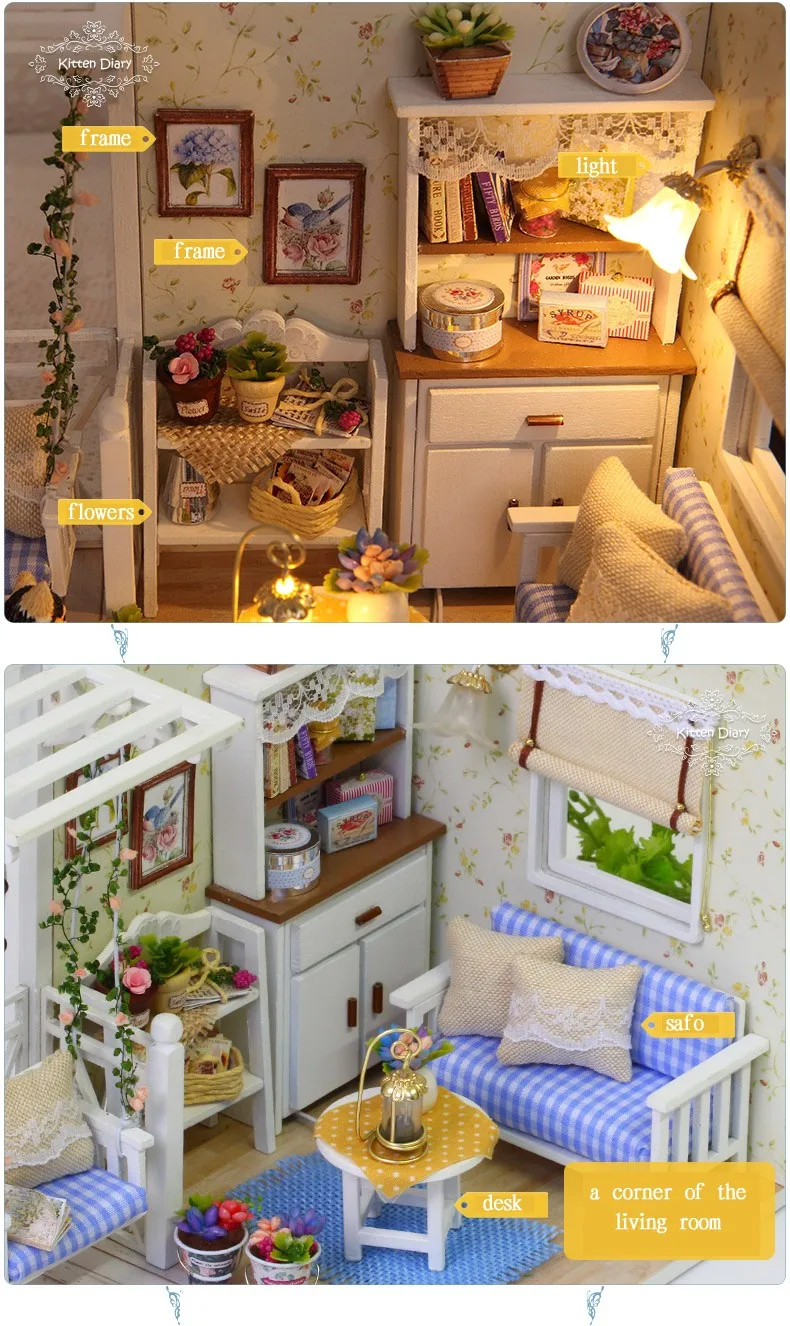 CUTEBEE mucineca для дома miniatura сделай сам для дома Z07