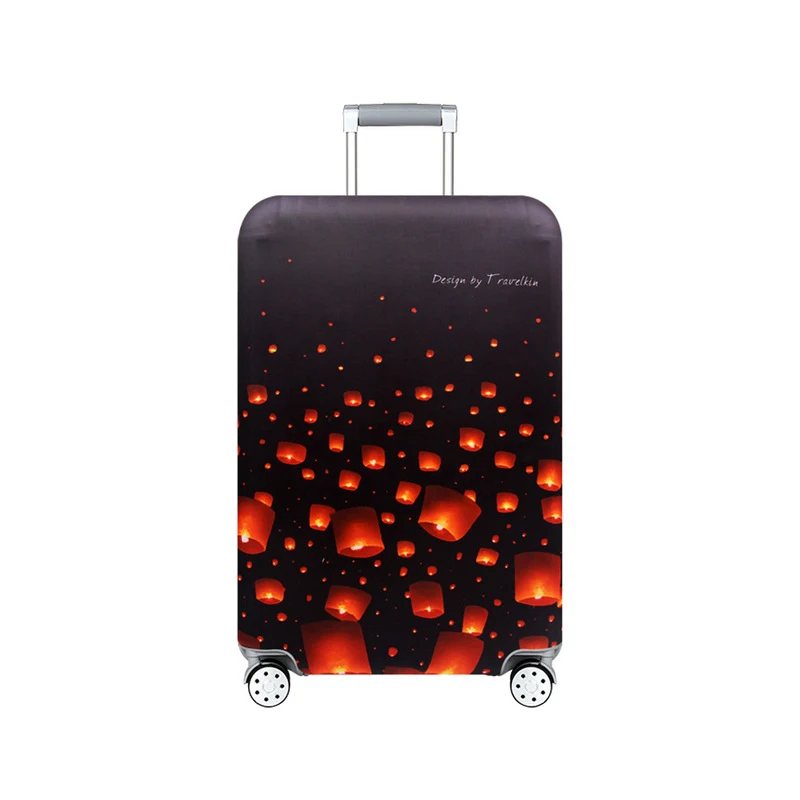 D Luggage Cover Sereqi эластичность Чемодан Защитная крышка 18-32 дюймов тележки защитный защита от пыли магистрали чехол дорожные аксессуары - Цвет: D Luggage Cover